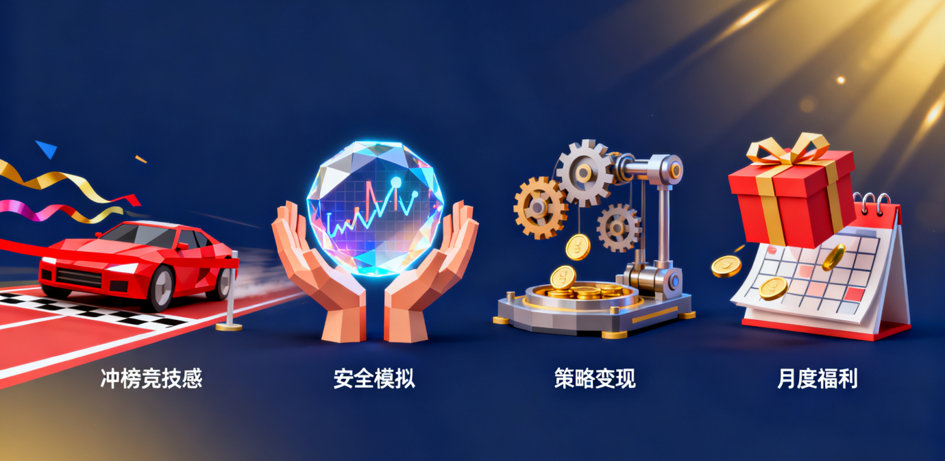 0元模拟交易挑战赢$300美元赠金！来用免费模拟盘，薅光平台的羊毛！