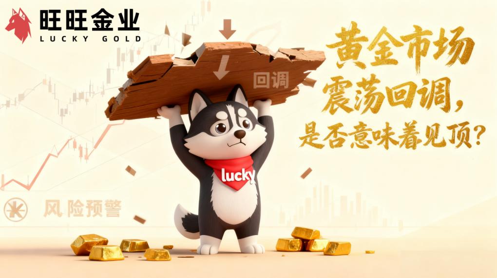 黄金市场震荡回调，是否意味着见顶？
