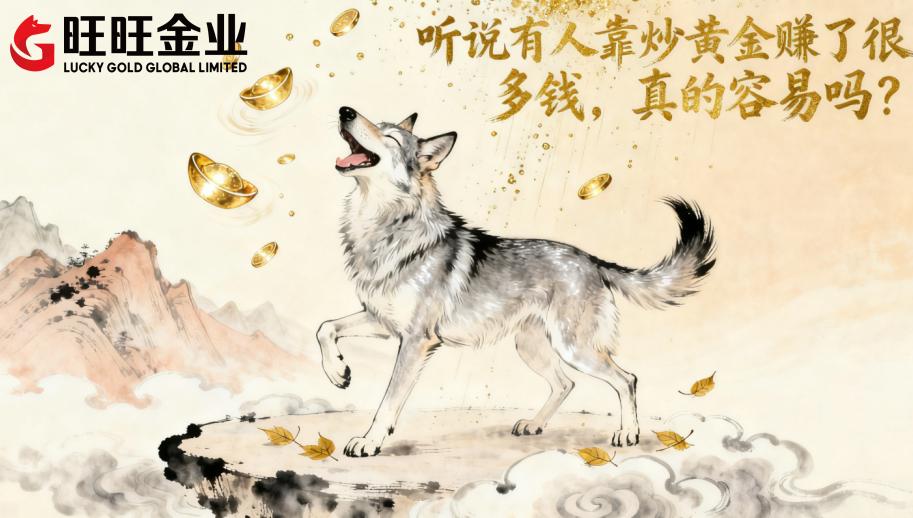 听说有人靠炒黄金赚了很多钱