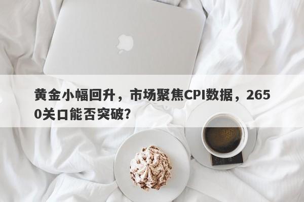 黄金小幅回升，市场聚焦CPI数据，2650关口能否突破？