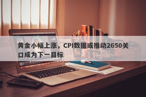 黄金小幅上涨，CPI数据或推动2650关口成为下一目标