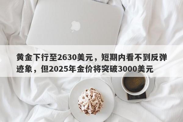 黄金下行至2630美元，短期内看不到反弹迹象，但2025年金价将突破3000美元