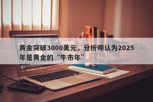 黄金突破3000美元，分析师认为2025年是黄金的“牛市年”