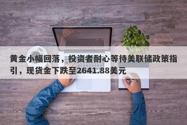 黄金小幅回落，投资者耐心等待美联储政策指引，现货金下跌至2641.88美元