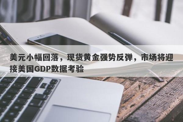 美元小幅回落，现货黄金强势反弹，市场将迎接美国GDP数据考验