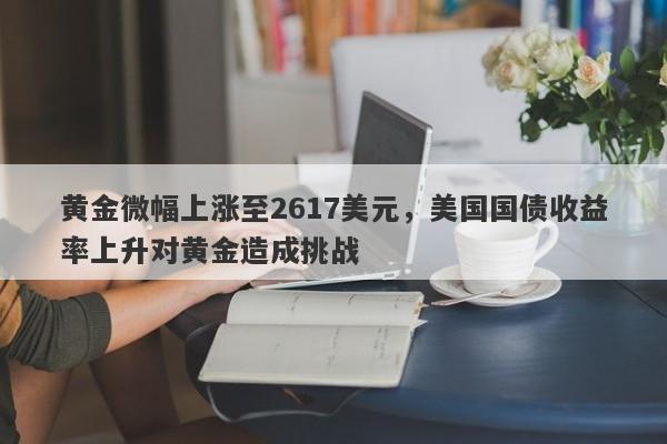 黄金微幅上涨至2617美元，美国国债收益率上升对黄金造成挑战