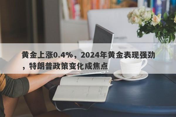 黄金上涨0.4%，2024年黄金表现强劲，特朗普政策变化成焦点